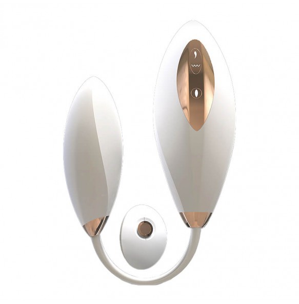 JUN DAO AI - Whale Queen Suction Vibrator (Chargeable - White)